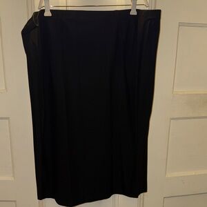Eileen Fisher Classic Black Pencil Skirt - FINAL SALE!